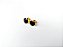 Brinco Ponto de Luz Onix 8mm Banhado em Ouro 18k - Imagem 3