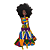 Boneca Negra Nova Africaneesa - Imagem 3