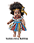 Boneca Negra Baby Aneesa Carrinho - Imagem 7