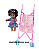Boneca Negra Baby Aneesa Carrinho - Imagem 3