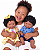 Boneca Negra Down Menina - Imagem 3