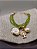 Pulseira em cristal com pingentes - Imagem 1