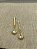 Brinco reto com pingente strass - Imagem 2