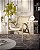 Mesa Cabeceira Lateral Redonda 70 cm SINGAPURA Dourada Branco Laqueado - Imagem 7