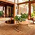 Conjunto Mesas de Centro Redondas SINGAPURA e TRÍADE Douradas (70 cm) Madeira Natural e Espelho Bronze - Imagem 11