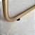 Conjunto Mesas de Centro Redondas 70 cm TRÍADE Dourado Branco Laqueado com Vidro e Espelho Bronze - Imagem 5