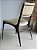 Kit 2 Cadeiras de Jantar Design Industrial em Aço IRIDIUM Marrom Corten e Couro Sherwood Ivory - Imagem 4