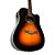 Violão Elétrico Folk Tagima Aço WS-20 DSB Drop Sunburst Walnut Series - Imagem 2