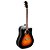 Violão Elétrico Folk Tagima Aço WS-20 DSB Drop Sunburst Walnut Series - Imagem 1