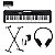 Teclado Casio CT-S300 - APP Chordana Play + Kit Fone e Suporte Teclado X - Imagem 1