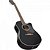 Violão Eletrico GE-30 BK Folk Aço Preto - Harmonics - Imagem 4