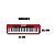 Kit Teclado Musical CASIOTONE CT-S200 CASIO Vermelho APP Chordana Play + Suporte X + Pedal - Imagem 9