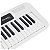 Teclado Musical CASIOTONE CT-S200 CASIO Branco 61 Teclas Aplicativo Chordana Play - Imagem 6