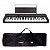 Teclado Casio CT-S1 CasioTone Preto - 61 Teclas Sensitivas + Capa - Imagem 1