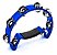 Pandeiro Meia Lua Pandeirola Azul Torelli - TP-315 - Imagem 1