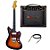 Kit Guitarra Elétrica Tagima TW-61 Sunburst Serie Woodstock + Cubo Amplificador Borne Vorax 630 25W + Cabo - Imagem 1