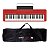 Teclado Casio CT-S1 CasioTone Vermelho - 61 Teclas Sensitivas + Capa - Imagem 1