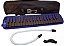 Escaleta Teclado De Sopro Spring 37 Teclas - Azul E Preto - Acompanha Estojo E Flanela - Imagem 1