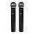 Microfone Sem Fio Duplo Kadosh KDS-W 382M com Receptor - Imagem 2