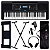 Kit Teclado Musical Arranjador Yamaha PSR E373 61 Teclas + Suporte X + Fone de Ouvido + Capa + Suporte de Partituras - Imagem 1