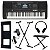 Kit Teclado Yamaha PSR E473 + Suporte X + Banqueta X + Fone - Imagem 1