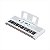 Kit Teclado Yamaha EZ-300 Branco - 61 Teclas Iluminadas + Suporte X + Fone de Ouvido - Imagem 5