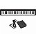 Kit Piano Digital Casio CDP-S110 Bk 88 Teclas + Capa + Suporte X - Imagem 3