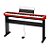 Piano Digital Casio CDP-S160 Vermelho + Estante CS-46 - Imagem 1