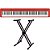 Piano Digital Casio CDP-S160 Vermelho - 88 Teclas + Suporte em X Duplo - Imagem 1