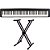 Piano Digital Casio CDP-S160 Preto - 88 Teclas + Suporte em X Duplo - Imagem 1