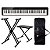 Piano Digital Casio Privia PX-S1100 Preto 88 Teclas + Suporte Duplo + Banqueta + Capa - Imagem 9