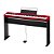 Piano Digital Casio Privia PX-S1100 Vermelho + Estante Casio CS-68 - Imagem 1