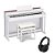 Piano Digital Casio Celviano AP-470 Branco 88 Teclas + Estante + Banqueta + Pedal Triplo + Fone - Imagem 1