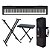 Piano Digital Yamaha P-145  - 88 Teclas GHC Toque Realista + Suporte em X + Banqueta + Capa - Imagem 1