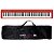 Piano Digital Casio CDP-S160 Vermelho - 88 Teclas + Capa - Imagem 1