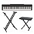 Piano Digital Yamaha P-225 - 88 Teclas GHC Toque Realista + Suporte + Banqueta - Imagem 1