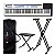 Piano Digital Casio Privia PX-5S Branco 88 Teclas + Suporte Duplo + Banqueta + Capa - Imagem 1