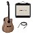 Kit Violão Elétrico Memphis By Tagima MD-30 Elétrico + Cubo Amplificador Borne F60 15W + Cabo - Imagem 1