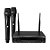 Kit Caixa de Som Leacs Brava 800 Ativa + Passiva + Microfone Sem Fio Kadosh K412M + Cabo P10 + Tripés - Imagem 6