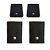 Caixas de Som Conjunto Genesis SoundBox - 2x Caixas 12" + 2x Retornos 12" - 400w RMS - Imagem 1