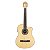Violão Elétrico Tonante Nylon Slim Cutaway Natural Fosco Lorenzzo 39 VTLSC1954N - Imagem 2