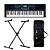 Teclado Musical Estudante CST-300 Custom Sound + Suporte + Capa - Imagem 1