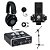 Kit Home Studio Completo - Fone + Interface + Mic + Pedestal + Filter - Imagem 1