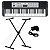 Kit Teclado Musical Arranjador YPT-270 Yamaha + Suporte X + Fonte Bivolt Original - Imagem 1