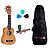 Kit Ukulele Su21m Soprano Shelby By Eagle + Afinador + Capa + Palhetas - Imagem 1