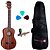 Kit Ukulele Tenor SU25T Shelby + Capa + Afinador + Palhetas - Imagem 1