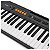 Kit Teclado Musical CASIOTONE CT-S100 CASIO Preto 61 Teclas + Suporte X + Capa - Imagem 8