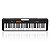 Kit Teclado Musical CASIOTONE CT-S100 CASIO Preto 61 Teclas + Suporte X - Imagem 2