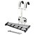 Lira 32 Teclas Marching Band Glockenspiel + Colete - Dreamer - Imagem 2