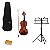 Violino 4/4 Va-10 Harmonics + Suporte +Case + Arco +Breu Kit - Imagem 1